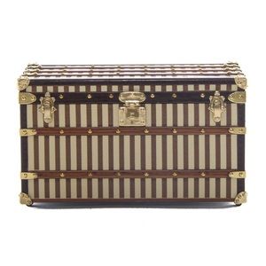 Authentic louis vuitton 1888 malle Courrier Trunk